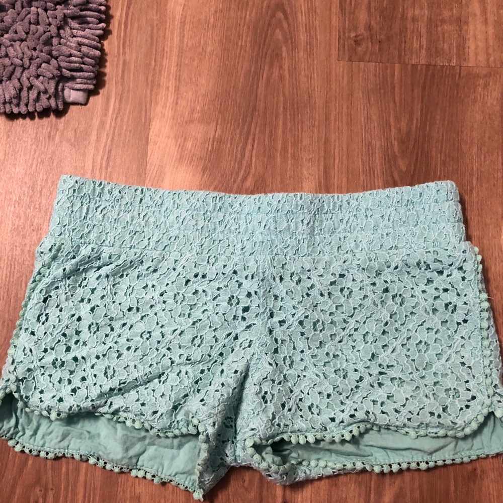 Gently worn stretch shorts